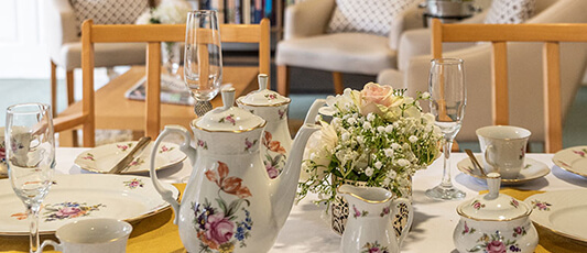 Dining at Kington Court